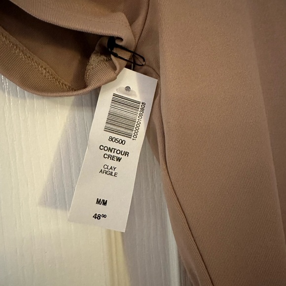 Babaton Contour Crew bodysuit in Clay Argile - Picture 7 of 8